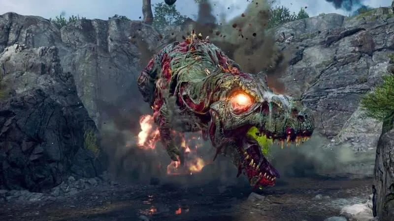 Hardcore Z-Rex Boss Fight